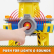 Paw Patrol Rubble and Crew - Кран със звукови и светлинни ефекти, мини булдозер и кученце 4