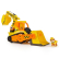 Paw Patrol Rubble and Crew Ръбъл - Строителна машина със звукови и светлинни ефекти и кученце 1