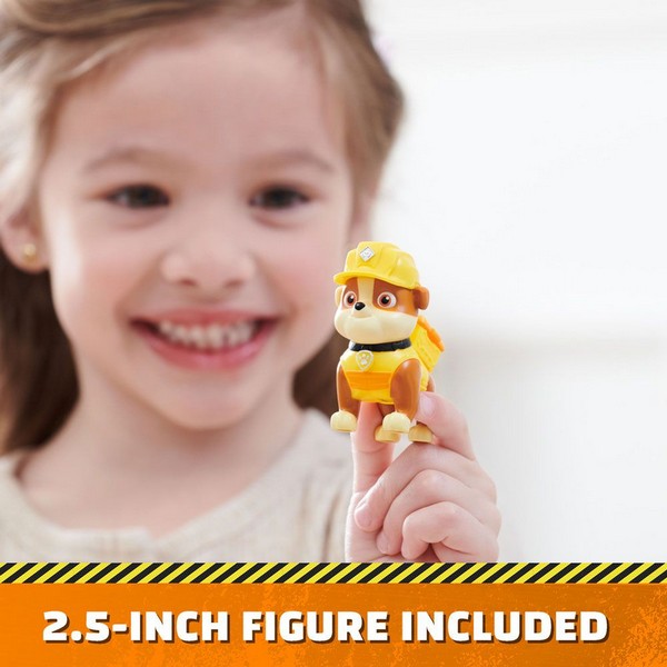 Продукт Paw Patrol Rubble and Crew Ръбъл - Строителна машина със звукови и светлинни ефекти и кученце - 0 - BG Hlapeta