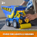 Paw Patrol Rubble and Crew Уийлър - Строителна машина със звукови и светлинни ефекти и кученце 5