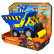 Paw Patrol Rubble and Crew Уийлър - Строителна машина със звукови и светлинни ефекти и кученце 2