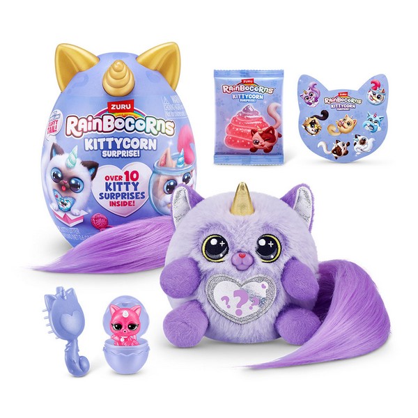 Продукт Zuru Rainbocorns Kittycorrn - Мини яйце изненада, серия 9 - 0 - BG Hlapeta