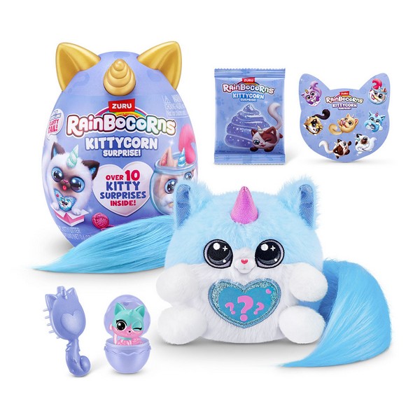Продукт Zuru Rainbocorns Kittycorrn - Мини яйце изненада, серия 9 - 0 - BG Hlapeta