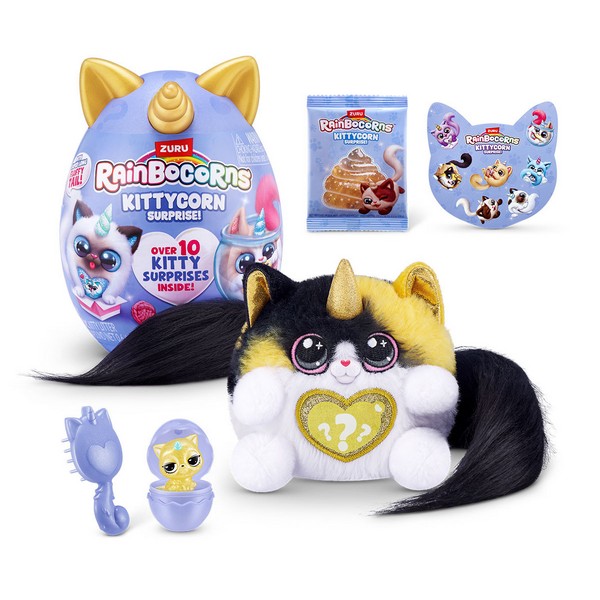 Продукт Zuru Rainbocorns Kittycorrn - Мини яйце изненада, серия 9 - 0 - BG Hlapeta