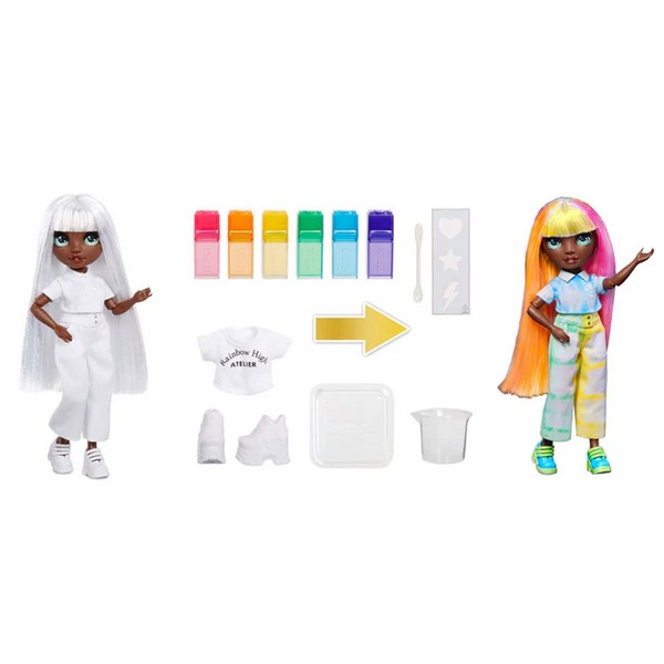 Продукт MGA Rainbow High Оцвети и създай - Кукла със зелени очи - 0 - BG Hlapeta