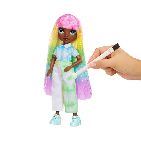 Продукт MGA Rainbow High Оцвети и създай - Кукла със зелени очи - 0 - BG Hlapeta