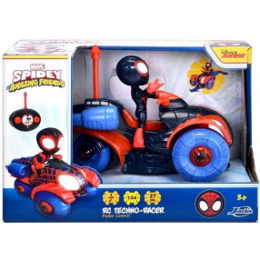 Jada Toys Disney Спайди Майлс Моралес - Радиоуправляема количка, 1:24 Jada Toys Disney Спайди Майлс Моралес - Радиоуправляема количка, 1:24