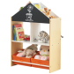 GINGER HOME - Детски Шкаф, Етажерка за Играчки и Книжки с Черна Дъска за Писане, Къщичка, Дърво Продукт GINGER HOME - Детски Шкаф, Етажерка за Играчки и Книжки с Черна Дъска за Писане, Къщичка, Дърво - 9 - BG Hlapeta