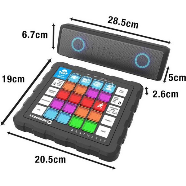 Продукт iDance - Детски DJ таблет за миксиране с тонколона - 0 - BG Hlapeta