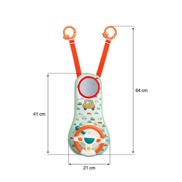 Продукт Caretero Toyz - Играчка Висулка С Волан - 0 - BG Hlapeta