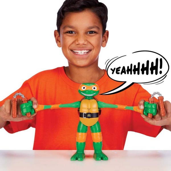 Продукт TMNT Микеланджело - Костенурка нинджа Пълен Хаос разтеглива фигура - 0 - BG Hlapeta