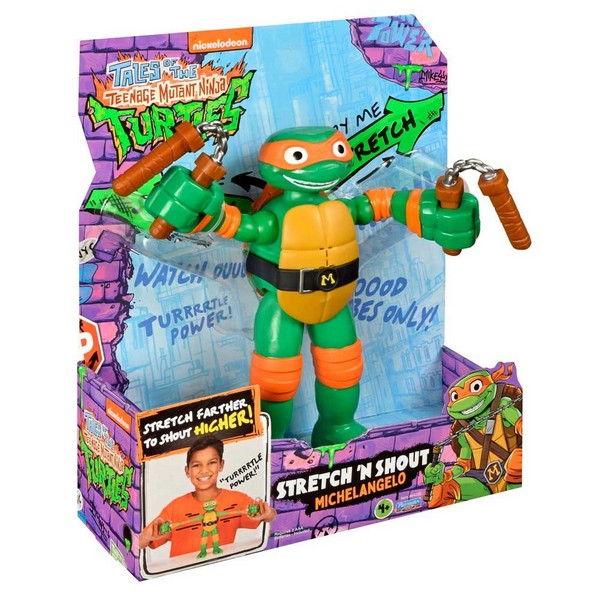 Продукт TMNT Микеланджело - Костенурка нинджа Пълен Хаос разтеглива фигура - 0 - BG Hlapeta