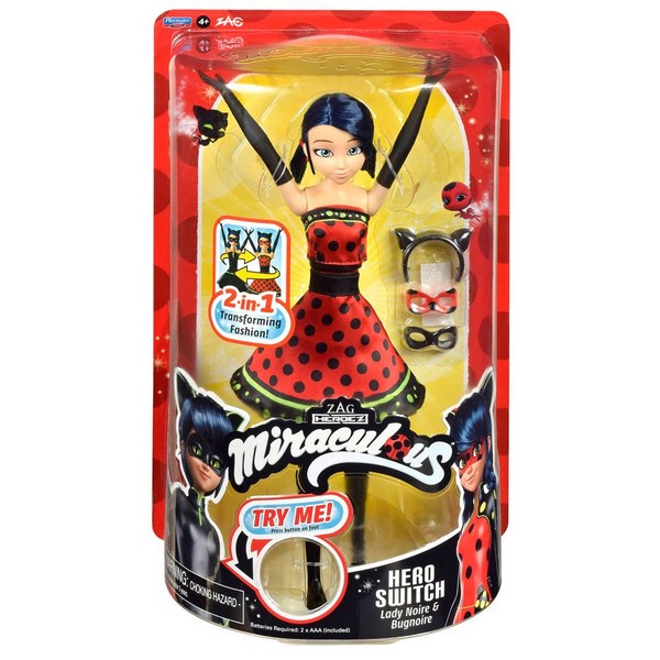 Продукт MIRACULOUS Калинката и Котарака - Кукла Калинка с геройско преобразяване - 0 - BG Hlapeta