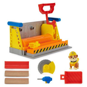 Paw Patrol Rubble and Crew - Работилницата на Ръбъл с кинетичен пясък