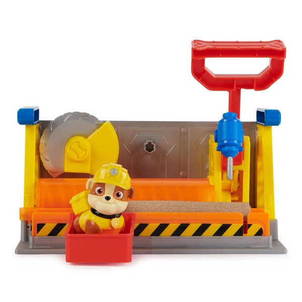 Продукт Paw Patrol Rubble and Crew - Работилницата на Ръбъл с кинетичен пясък - 0 - BG Hlapeta