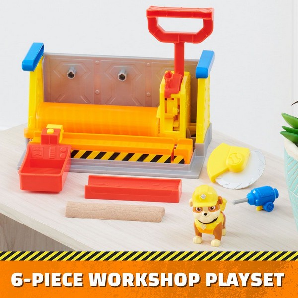 Продукт Paw Patrol Rubble and Crew - Работилницата на Ръбъл с кинетичен пясък - 0 - BG Hlapeta