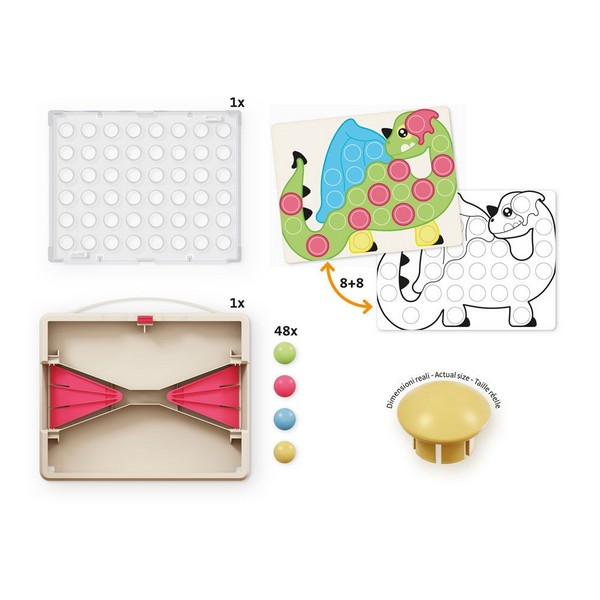 Продукт QUERCETTI Fantacolor Junior Play Eco - Мозайка 58 части - 0 - BG Hlapeta