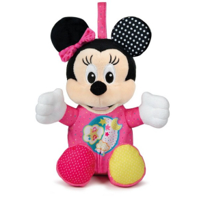 CLEMENTONI BABY Minnie Mouse - Плюшена играчка със звук и светлина CLEMENTONI BABY Minnie Mouse - Плюшена играчка със звук и светлина