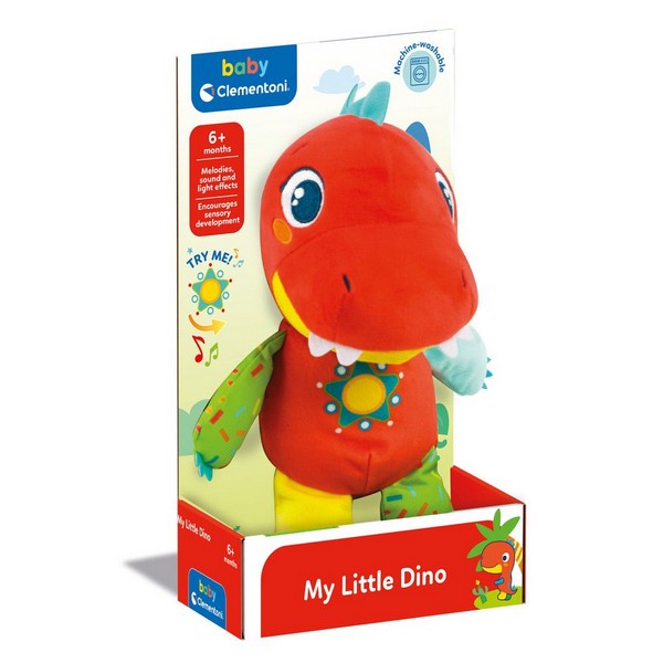 Продукт CLEMENTONI BABY - Музикален плюшен динозавър - 0 - BG Hlapeta