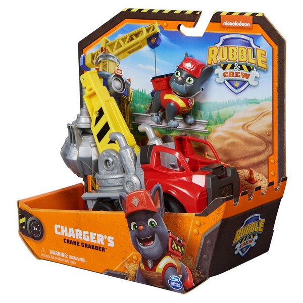 Продукт Paw Patrol Rubble and Crew - Строителна машина с кученце, асортимент - 0 - BG Hlapeta