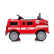 Акумулаторна кола Little Fire Red 12V/4AH с меки гуми и кожена седалка