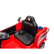 Акумулаторна кола Little Fire Red 12V/4AH с меки гуми и кожена седалка