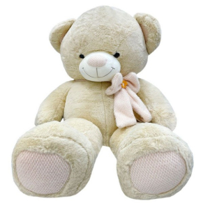 RTOYS - Голямо плюшено мече с панделка, 140 см