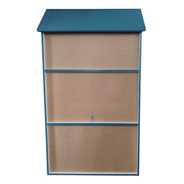 Продукт GINGER HOME - Детска етажерка MONSTER, Синя за съхранение на играчки и книжки - 0 - BG Hlapeta