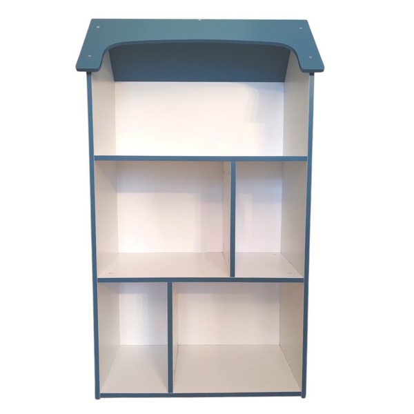 Продукт GINGER HOME - Детска етажерка MONSTER, Синя за съхранение на играчки и книжки - 0 - BG Hlapeta