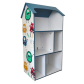 Продукт GINGER HOME - Детска етажерка MONSTER, Синя за съхранение на играчки и книжки - 12 - BG Hlapeta