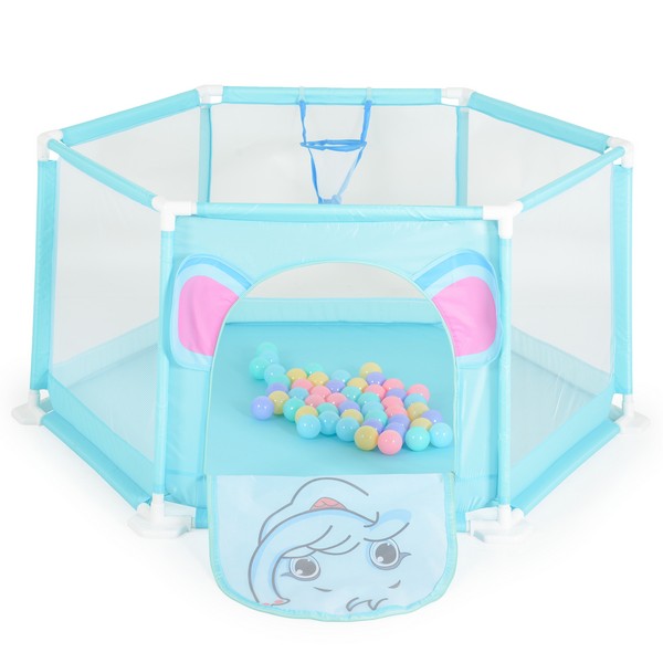 Moni toys - Кошара за игра 146 см с 50 топки