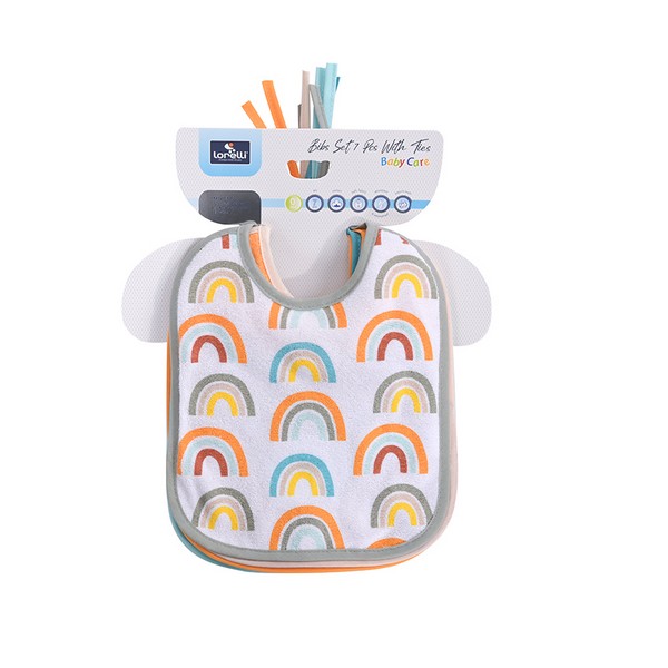 Продукт Baby Care - Лигавник с вързалки 7 броя, асортимент - 0 - BG Hlapeta