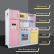 GINGER HOME - Детска Кухня,  Дървена Играчка за Ролеви Игри с Цветен Дизайн, 90x30x90 см