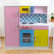 GINGER HOME - Детска Кухня,  Дървена Играчка за Ролеви Игри с Цветен Дизайн, 90x30x90 см