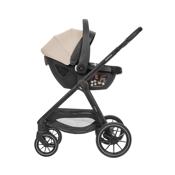 Продукт Kikkaboo Modena - Комбинирана количка 3в1 с кош за новородено - 0 - BG Hlapeta