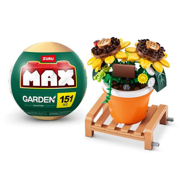 Продукт Zuru Garden MAX Цвете в саксия - Конструктор, асортимент - 0 - BG Hlapeta