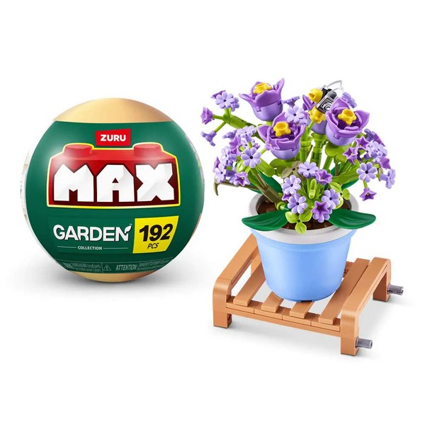 Продукт Zuru Garden MAX Цвете в саксия - Конструктор, асортимент - 0 - BG Hlapeta