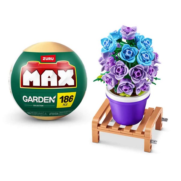 Продукт Zuru Garden MAX Цвете в саксия - Конструктор, асортимент - 0 - BG Hlapeta