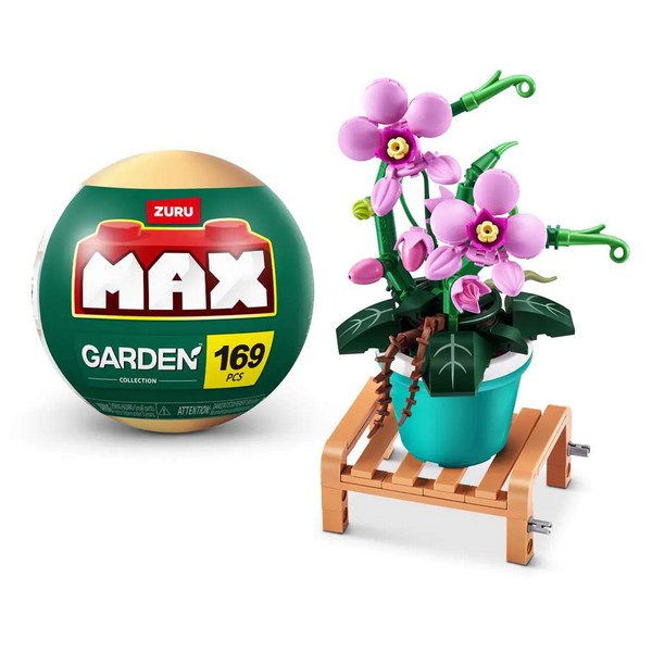 Продукт Zuru Garden MAX Цвете в саксия - Конструктор, асортимент - 0 - BG Hlapeta