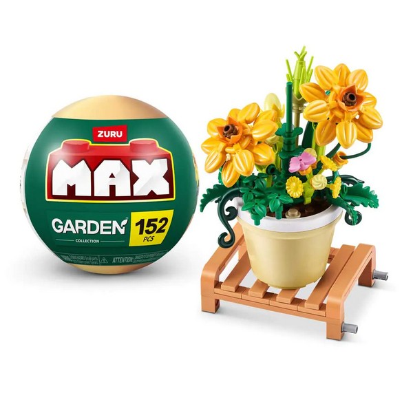 Продукт Zuru Garden MAX Цвете в саксия - Конструктор, асортимент - 0 - BG Hlapeta