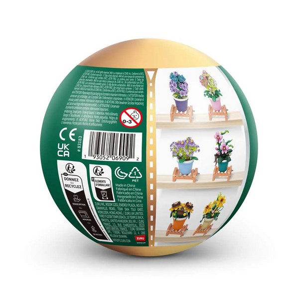 Продукт Zuru Garden MAX Цвете в саксия - Конструктор, асортимент - 0 - BG Hlapeta