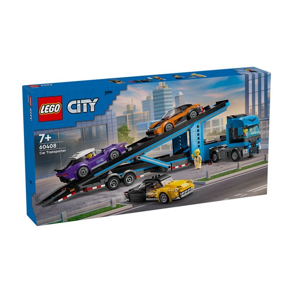 Продукт LEGO City - Автовоз със спортни коли, 998 елемента - 0 - BG Hlapeta