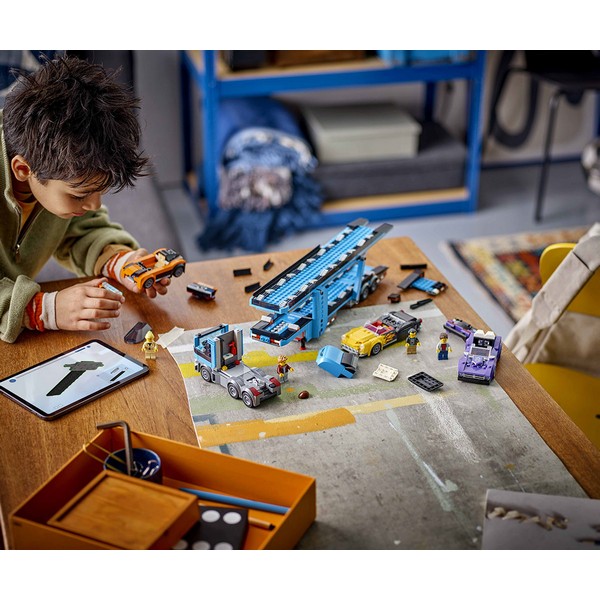 Продукт LEGO City - Автовоз със спортни коли, 998 елемента - 0 - BG Hlapeta