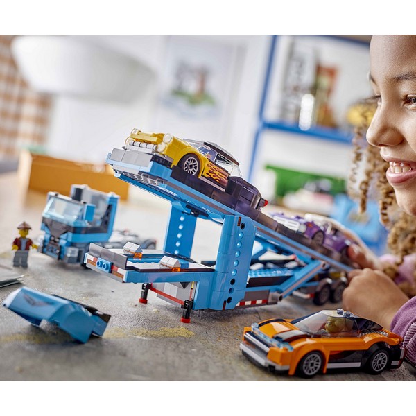 Продукт LEGO City - Автовоз със спортни коли, 998 елемента - 0 - BG Hlapeta