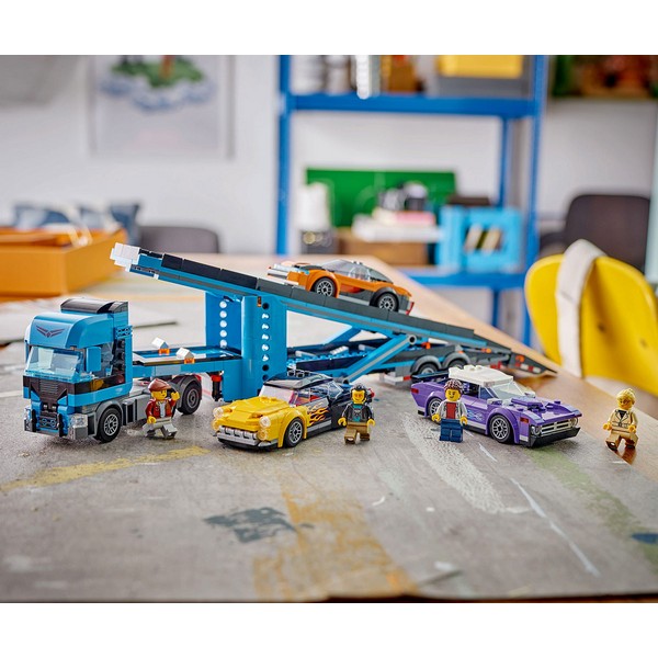 Продукт LEGO City - Автовоз със спортни коли, 998 елемента - 0 - BG Hlapeta