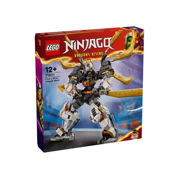 Продукт LEGO NINJAGO - Драконовият робот титан на Коул, 1055 елемента - 0 - BG Hlapeta