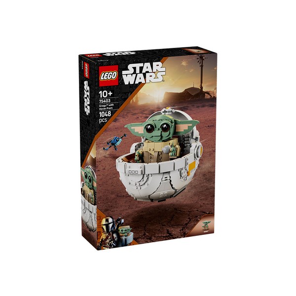 Продукт LEGO Star Wars - Грогу с летяща количка, 1048 елемента - 0 - BG Hlapeta