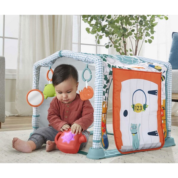 Продукт Fisher Price пълзи и играй - Активна гимнастика 3в1 - 0 - BG Hlapeta