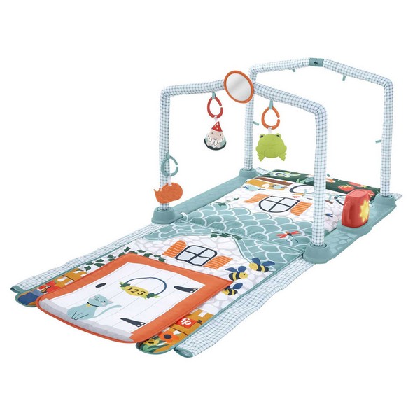 Продукт Fisher Price пълзи и играй - Активна гимнастика 3в1 - 0 - BG Hlapeta