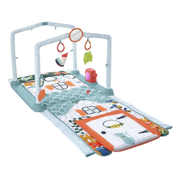 Продукт Fisher Price пълзи и играй - Активна гимнастика 3в1 - 0 - BG Hlapeta